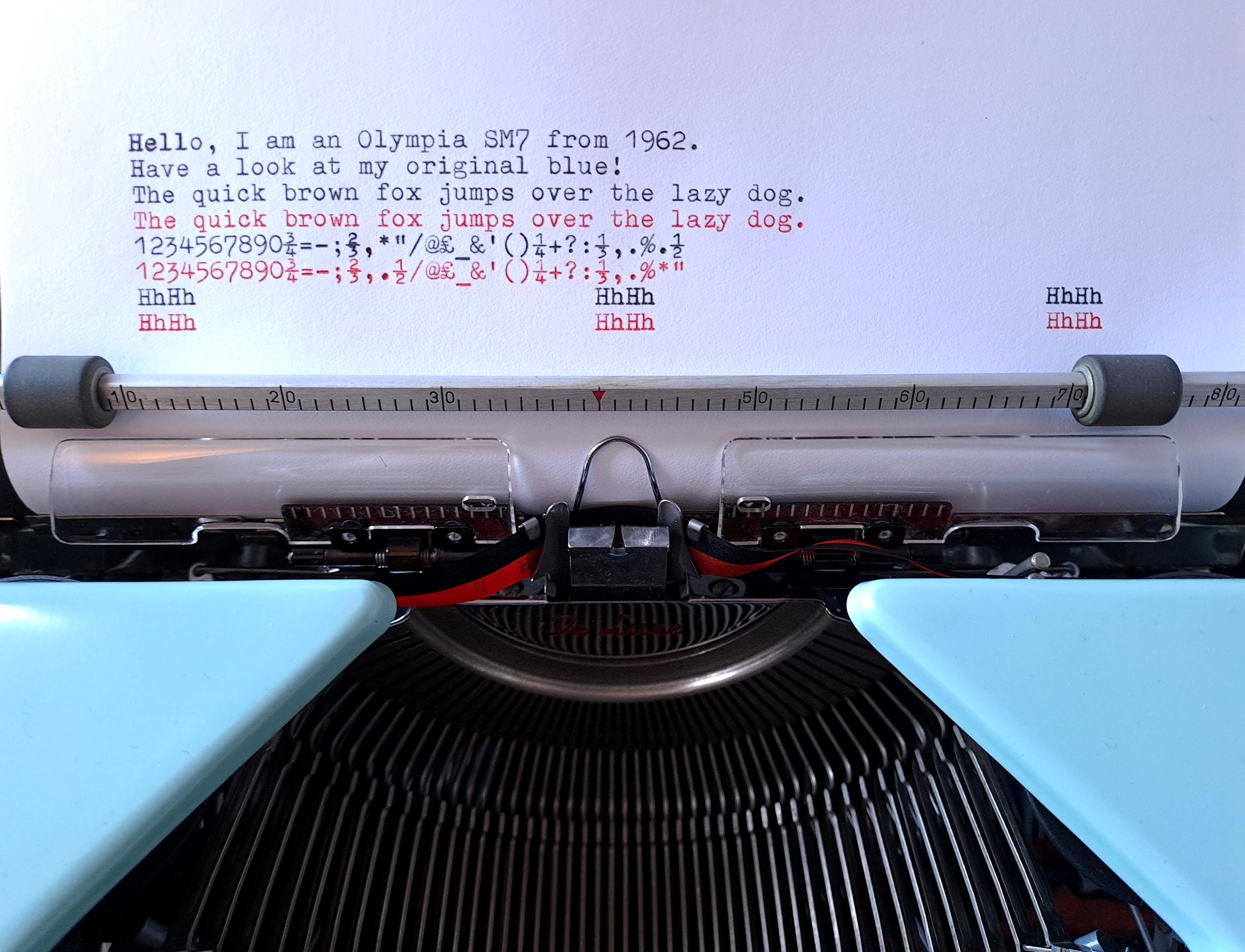 Olympia SM7 Typewriter