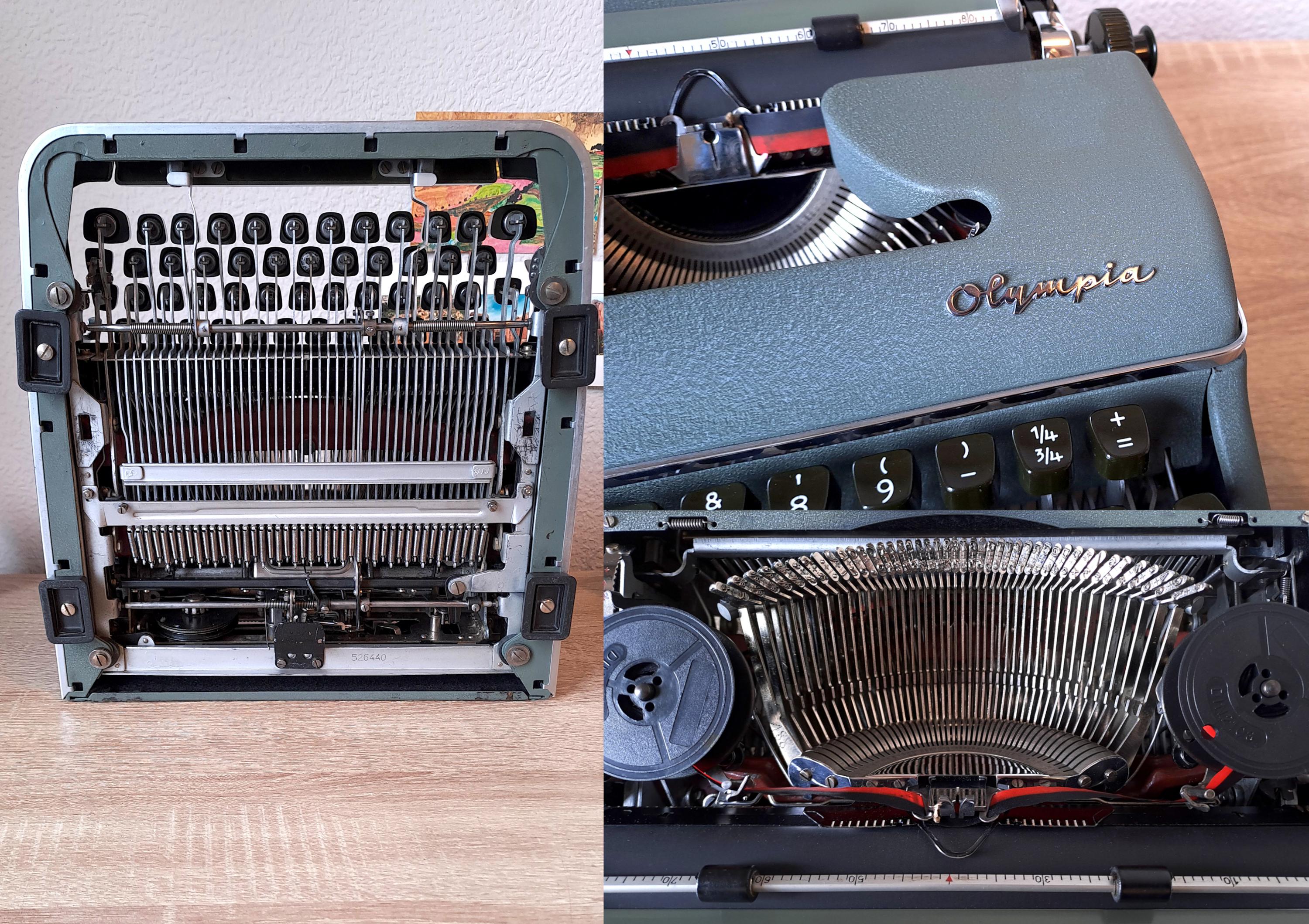Italic Olympia SM2 Typewriter, New Platen