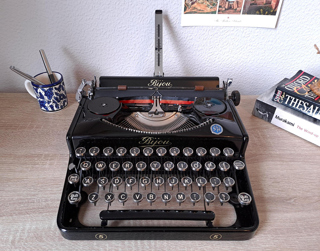 Bijou 5 Typewriter, New Platen