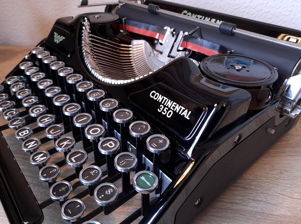 Continental 350 Typewriter, New Platen