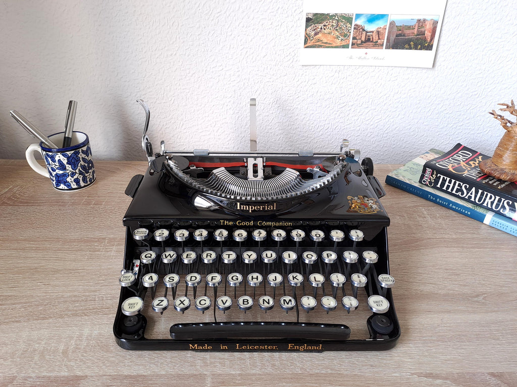 Imperial Good Companion Typewriter, New Platen