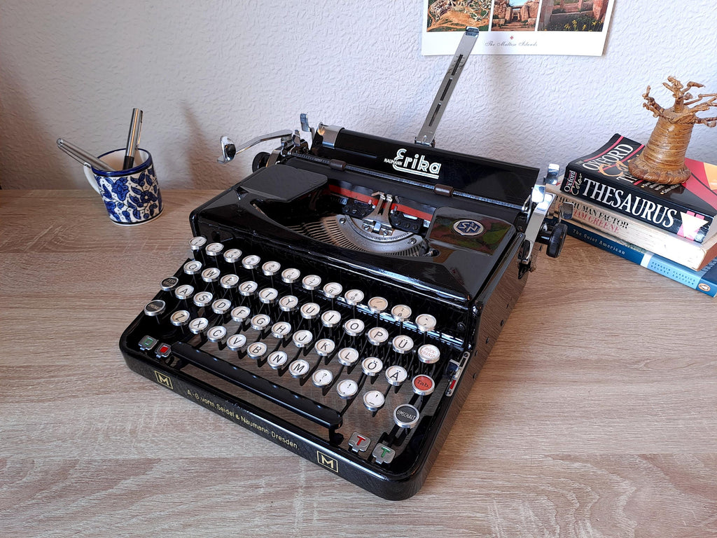 Erika Model M Typewriter, New Platen