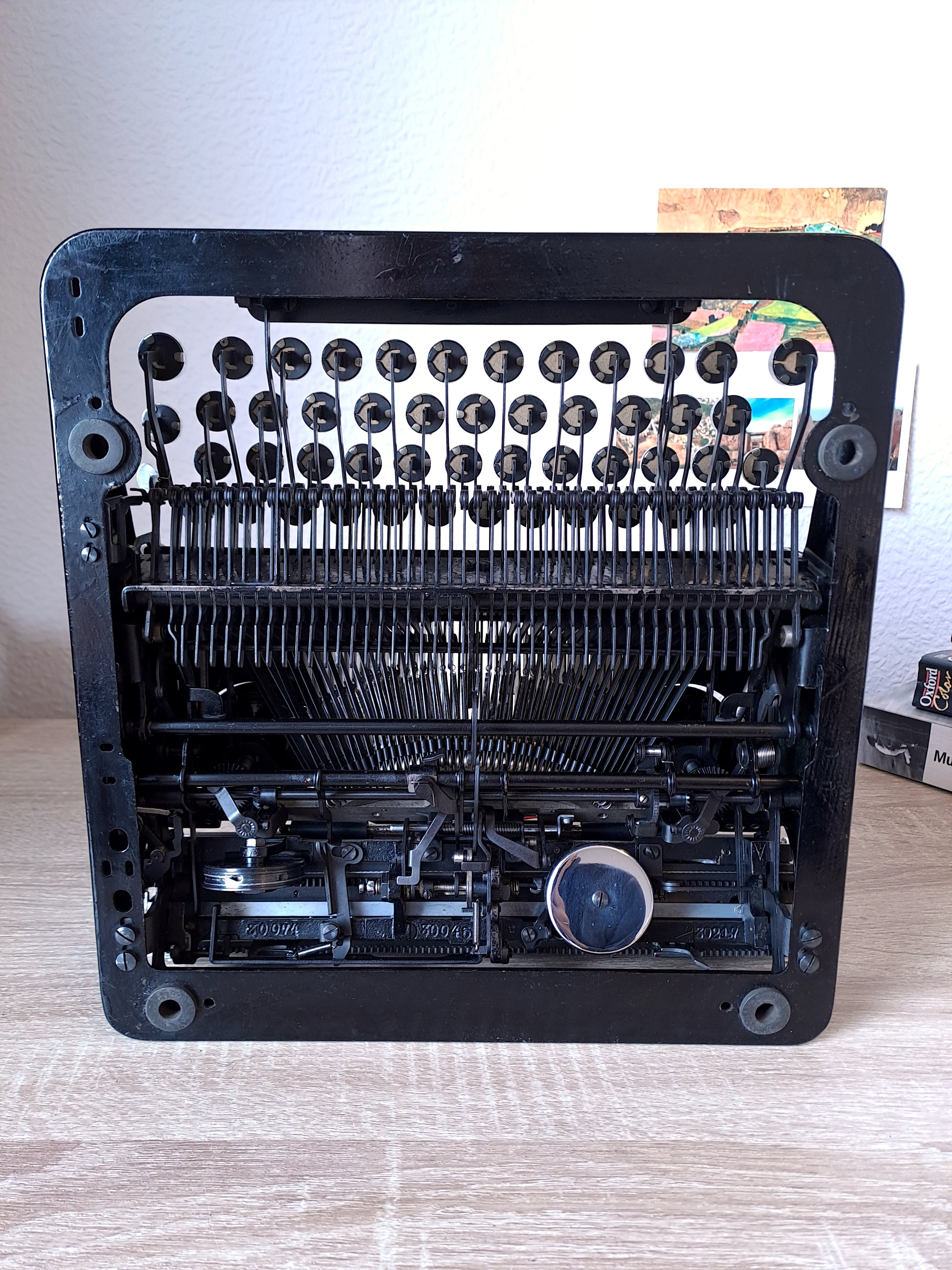 Bijou 5 Typewriter, New Platen