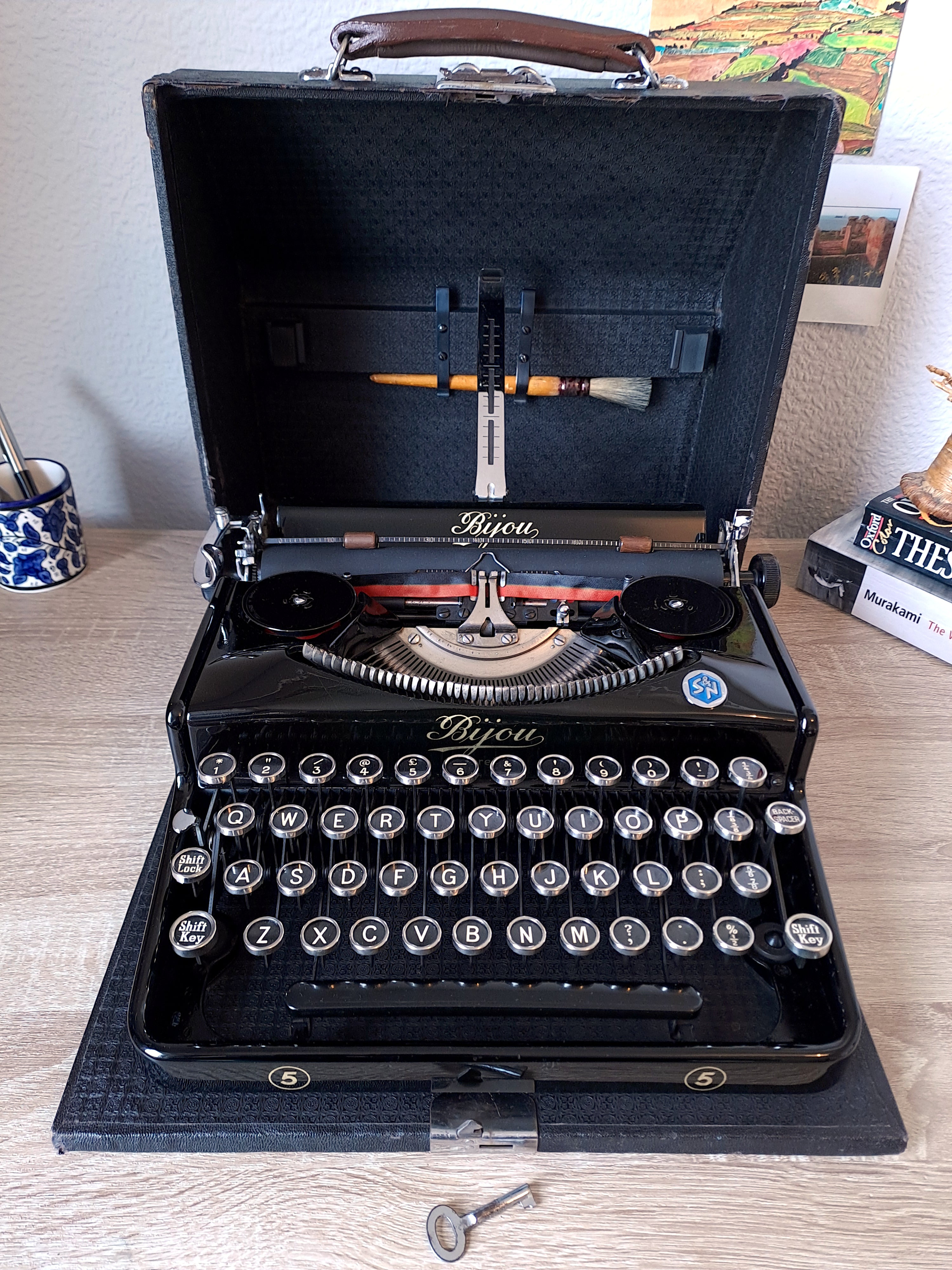 Bijou 5 Typewriter, New Platen