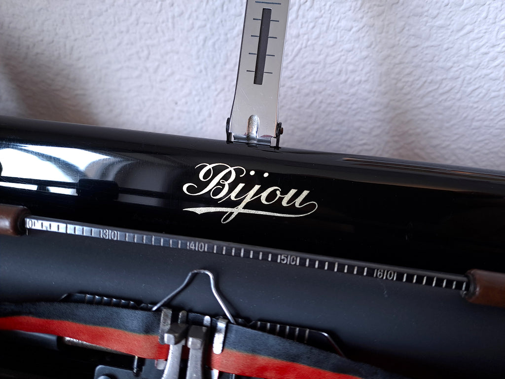 Bijou 5 Typewriter, New Platen