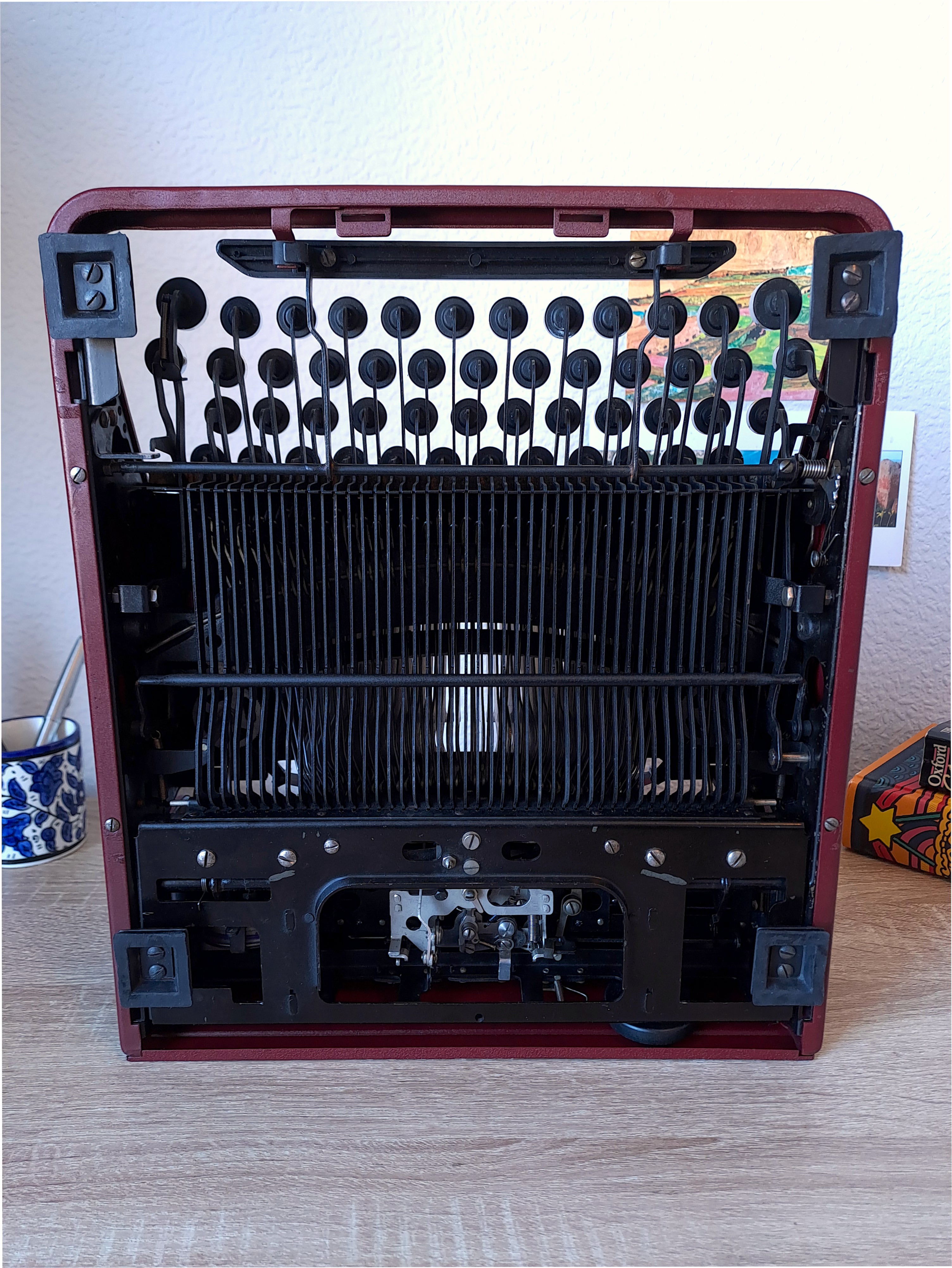 Blue Bird 18 Typewriter