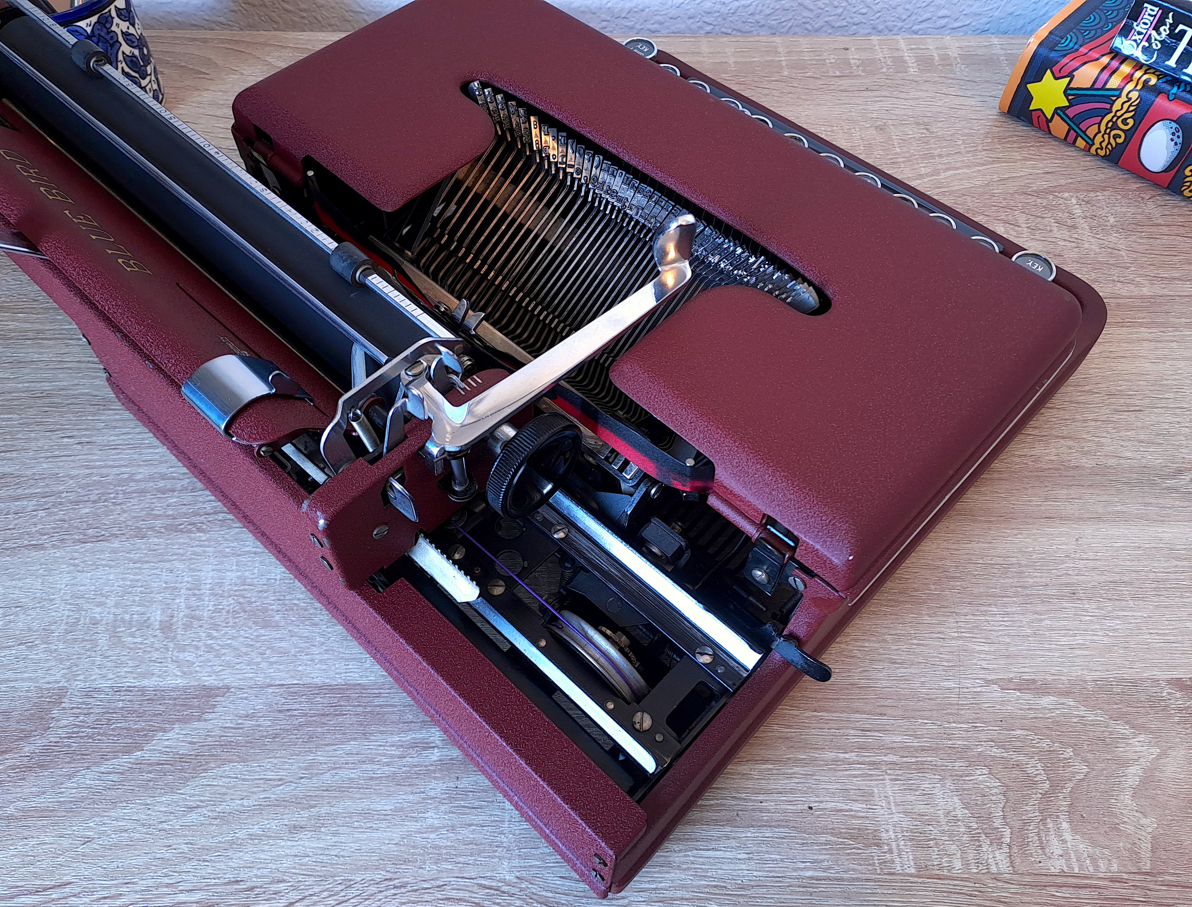Blue Bird 18 Typewriter