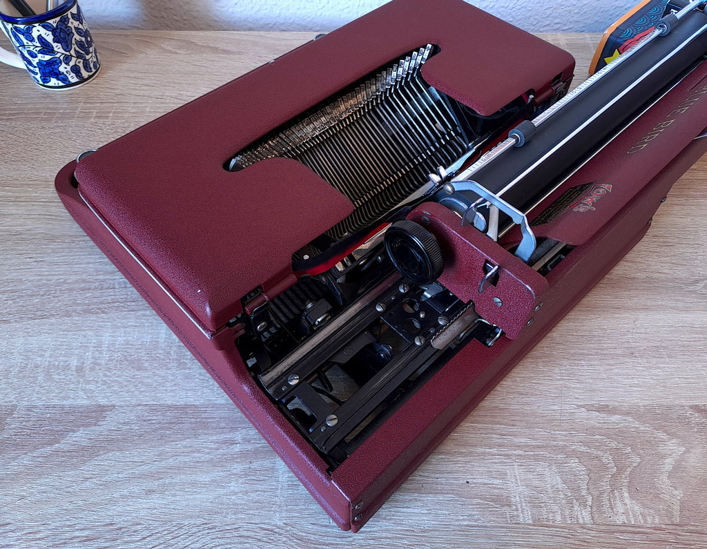 Blue Bird 18 Typewriter