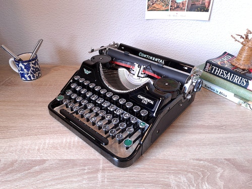 Continental 350 Typewriter, New Platen