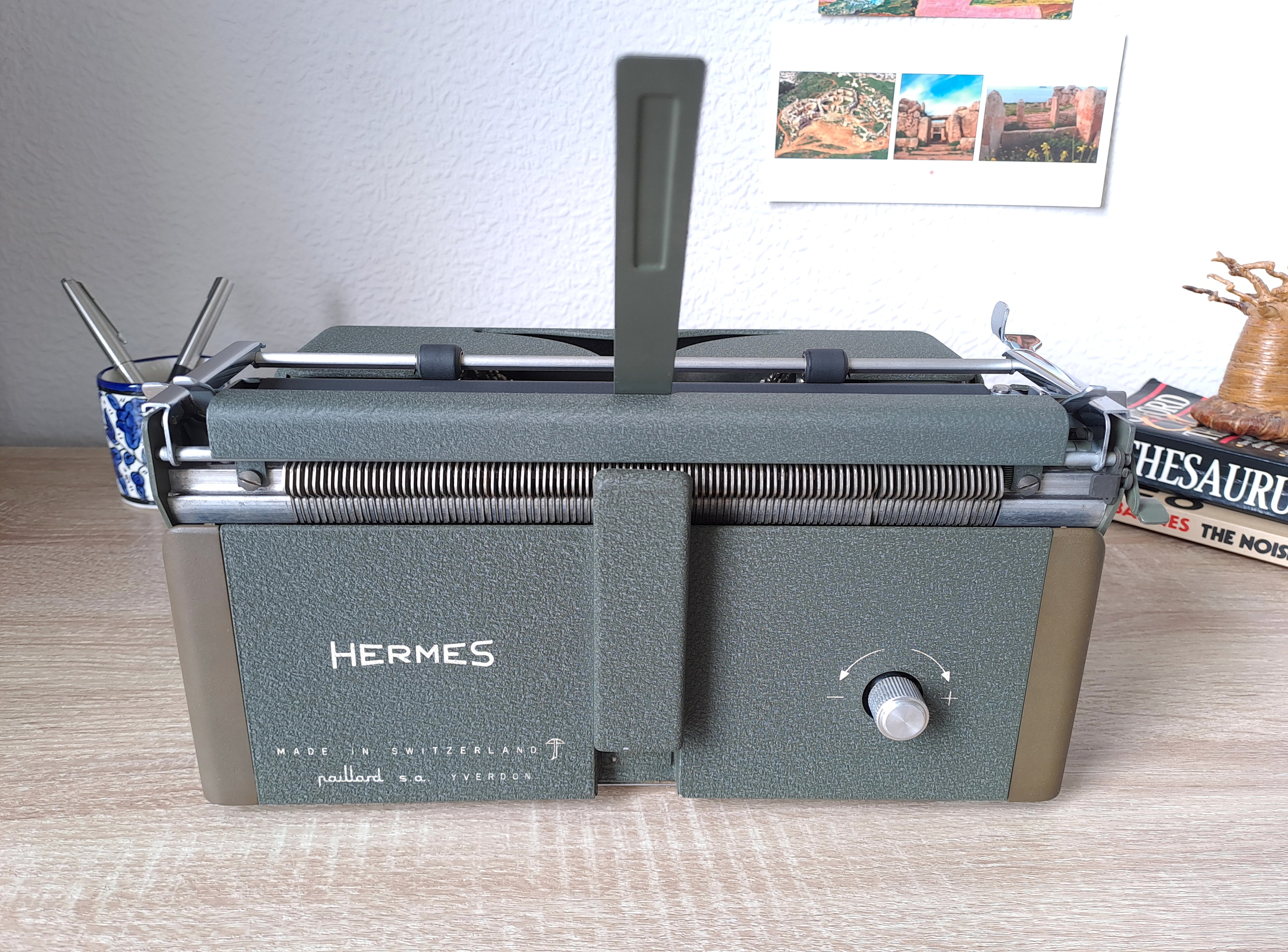Hermes 2000 Typewriter, New Platen