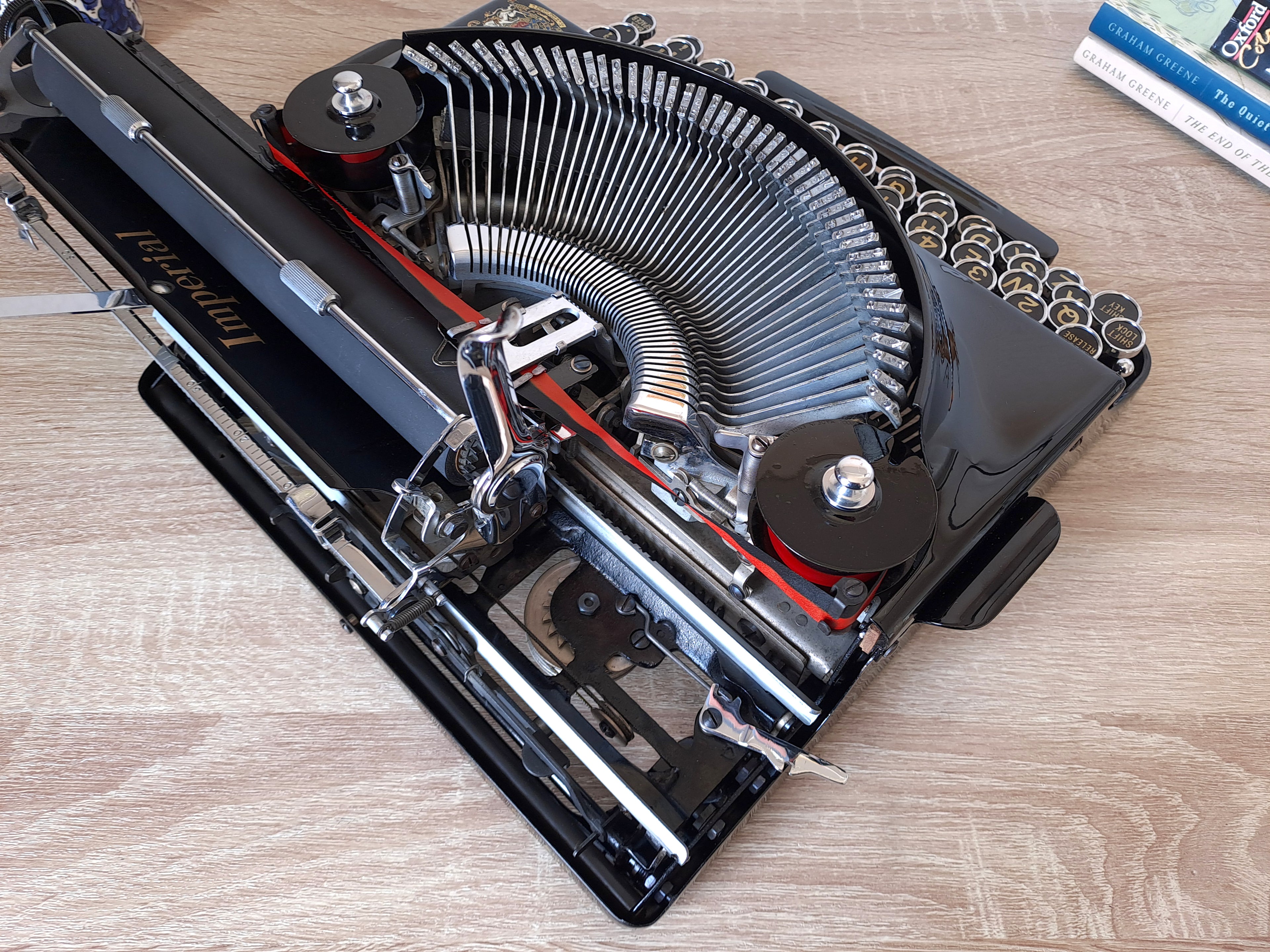 Imperial Good Companion Typewriter, New Platen