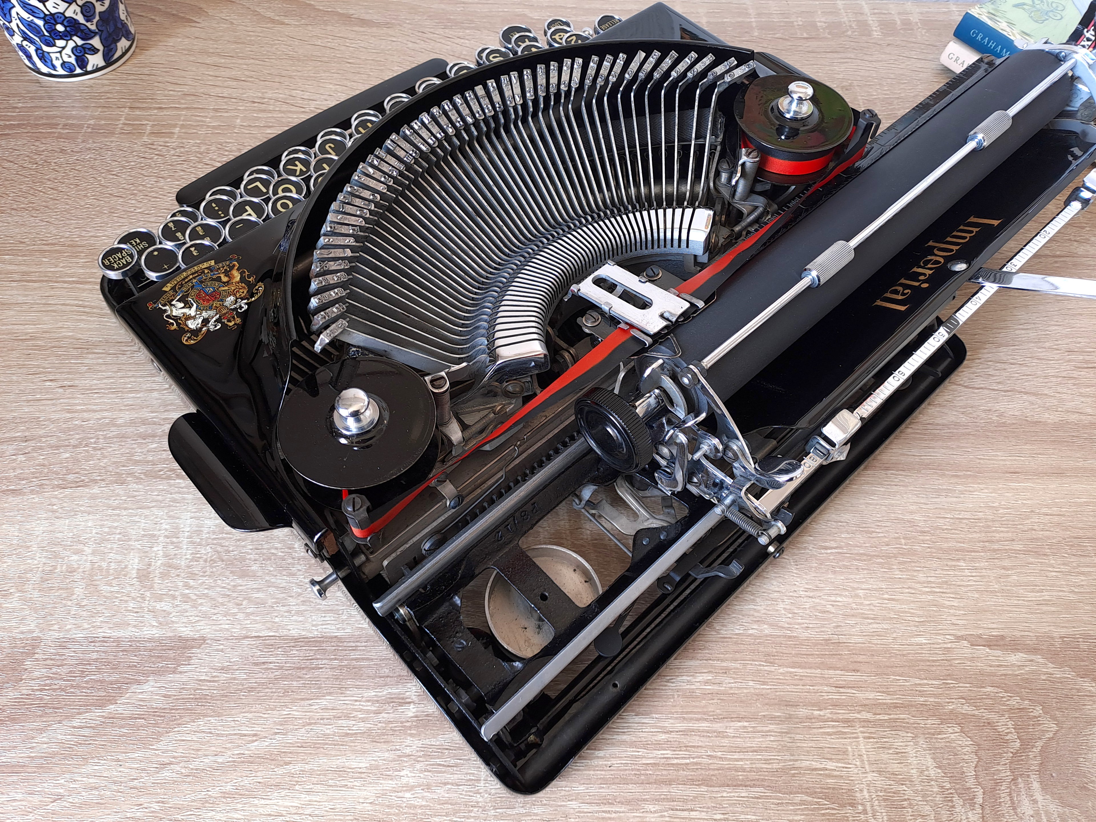 Imperial Good Companion Typewriter, New Platen