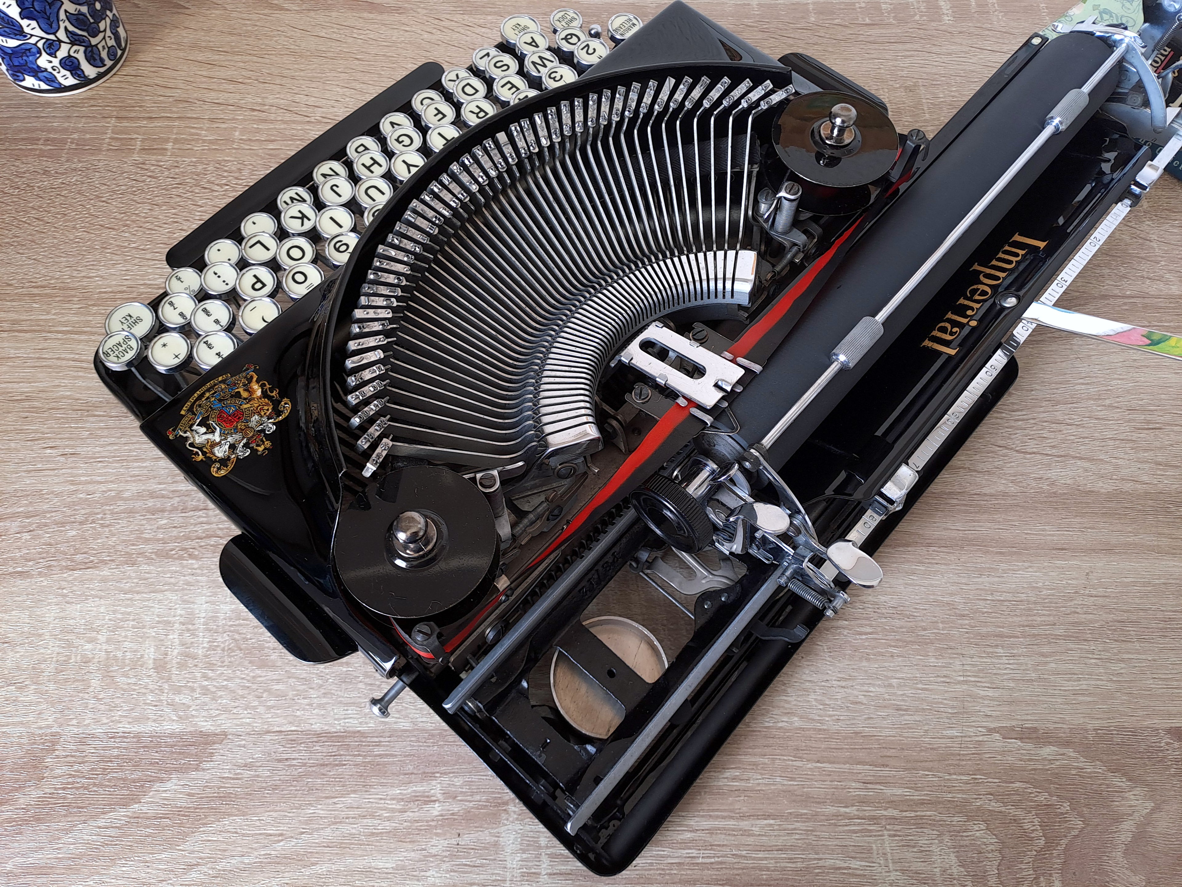 Imperial Good Companion Typewriter, New Platen