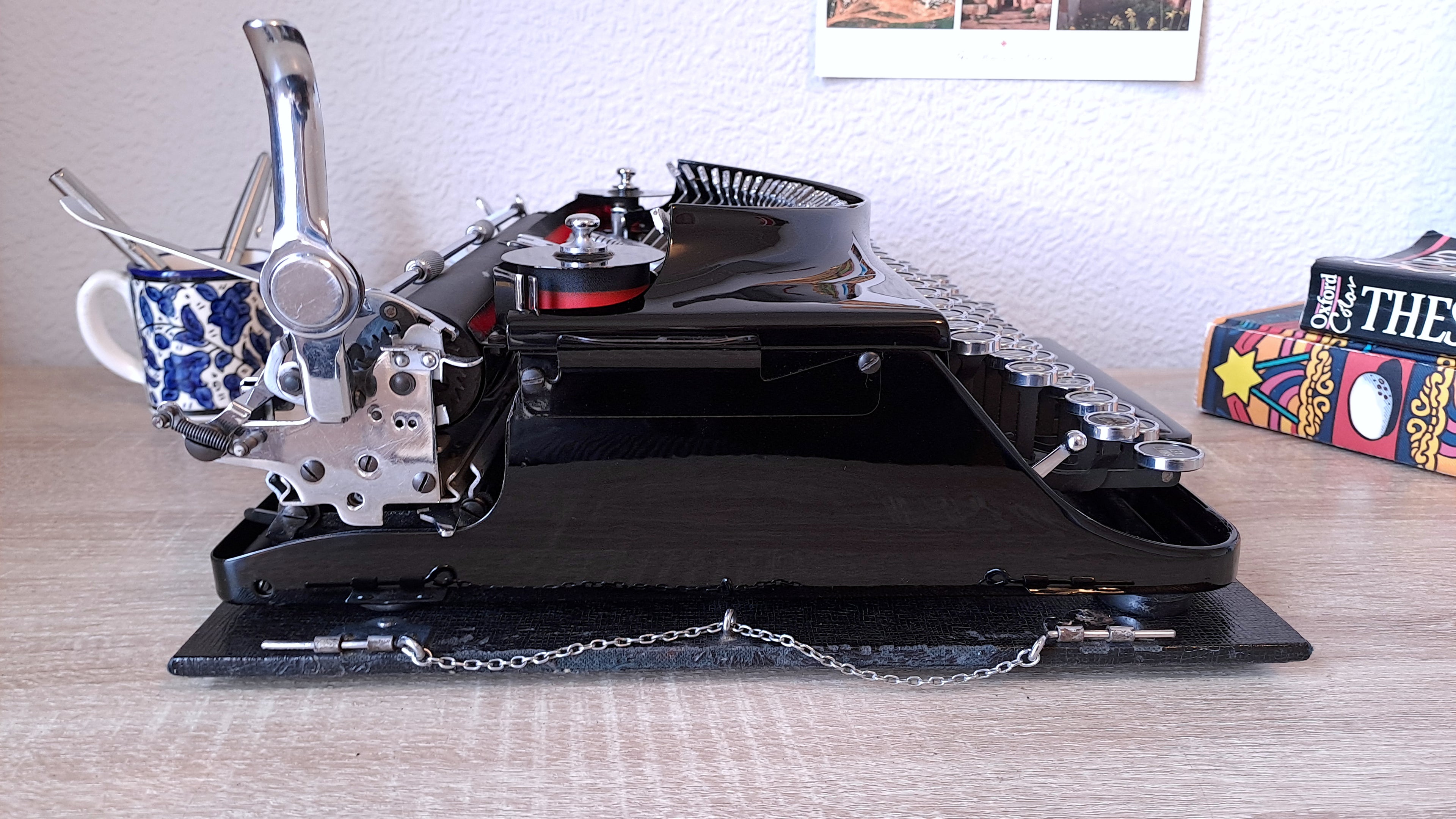 Imperial Good Companion Typewriter with Rare Secretarial Case, New Platen & Baseboard Feet