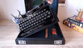 Imperial Good Companion Typewriter with Rare Secretarial Case, New Platen & Baseboard Feet