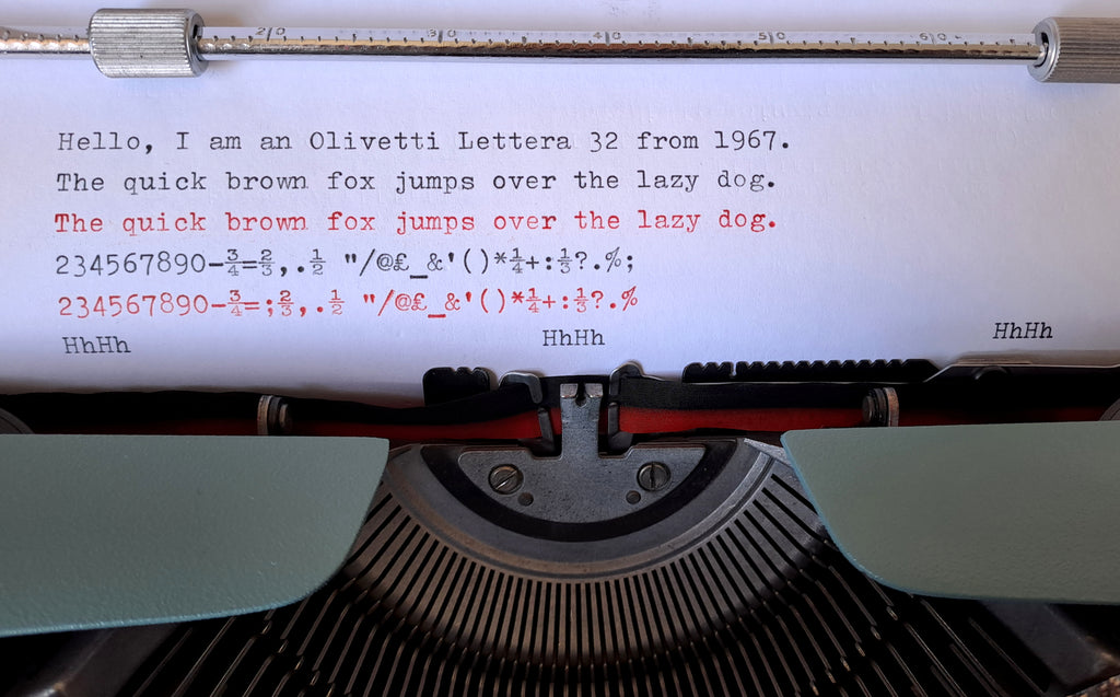 RESERVED! Olivetti Lettera 32