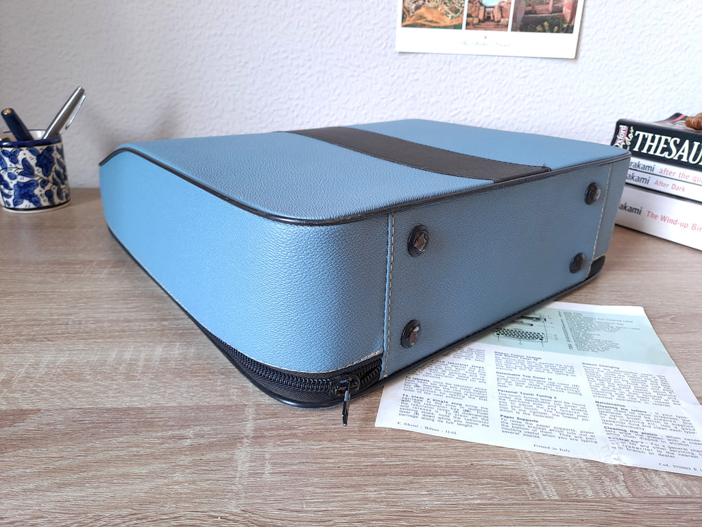 Green Olivetti Lettera 32 Typewriter
