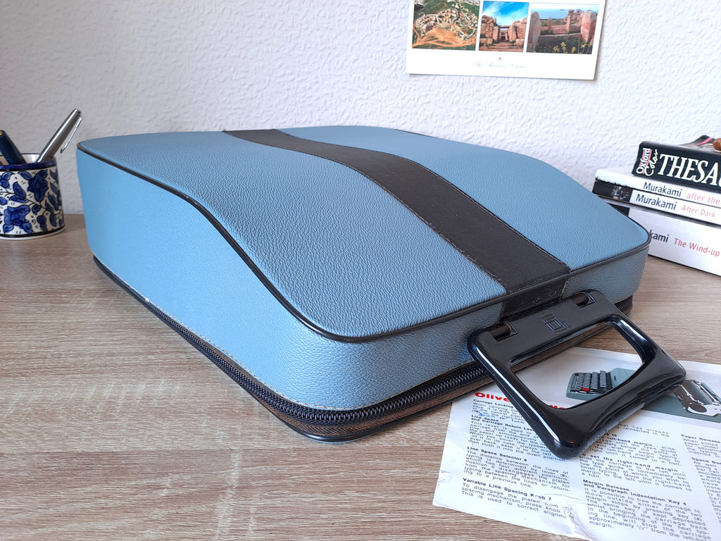 Green Olivetti Lettera 32 Typewriter