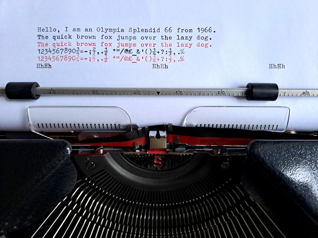 Olympia Splendid 66 Typewriter