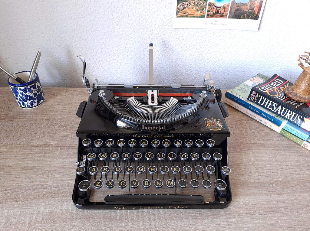 Imperial Good Companion Typewriter, New Platen