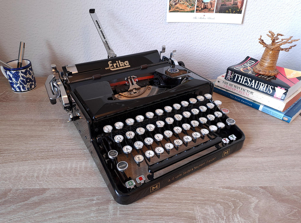 Erika Model M Typewriter, New Platen