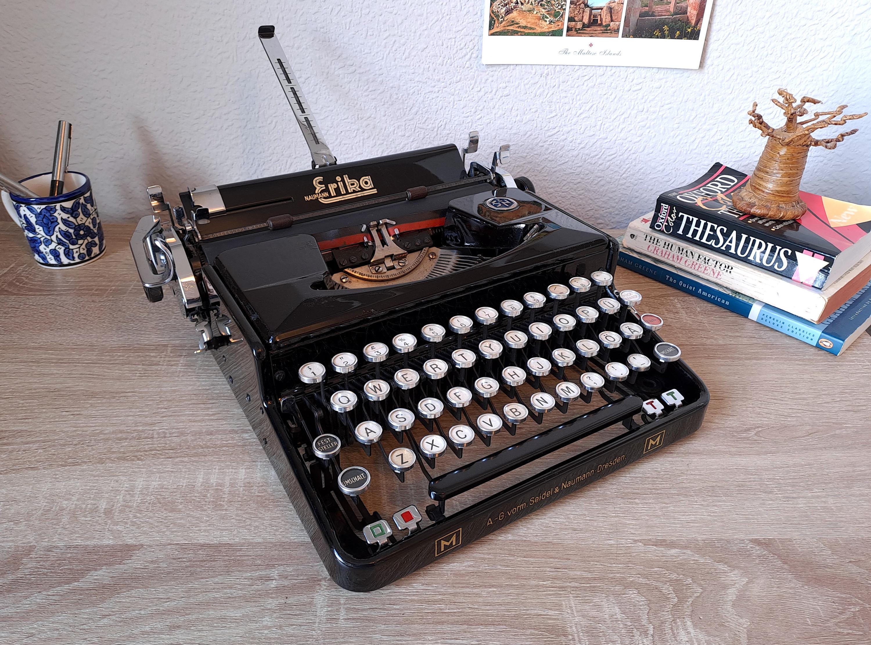 Erika Model M Typewriter, New Platen