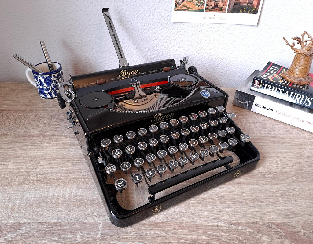 Bijou 5 Typewriter, New Platen