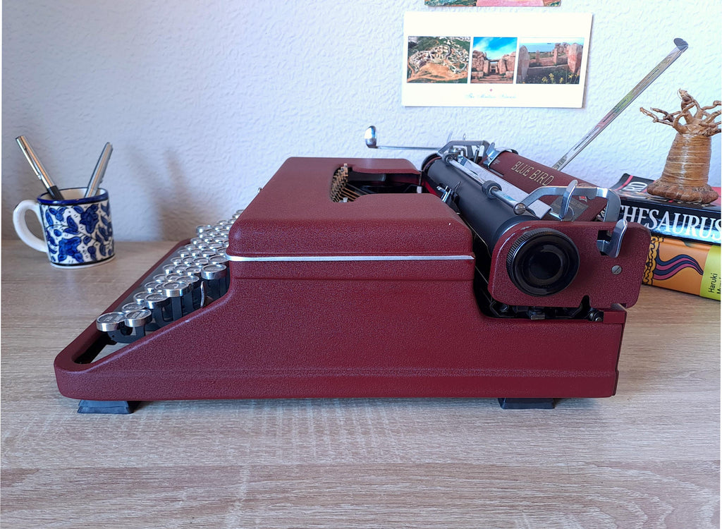 Blue Bird 18 Typewriter